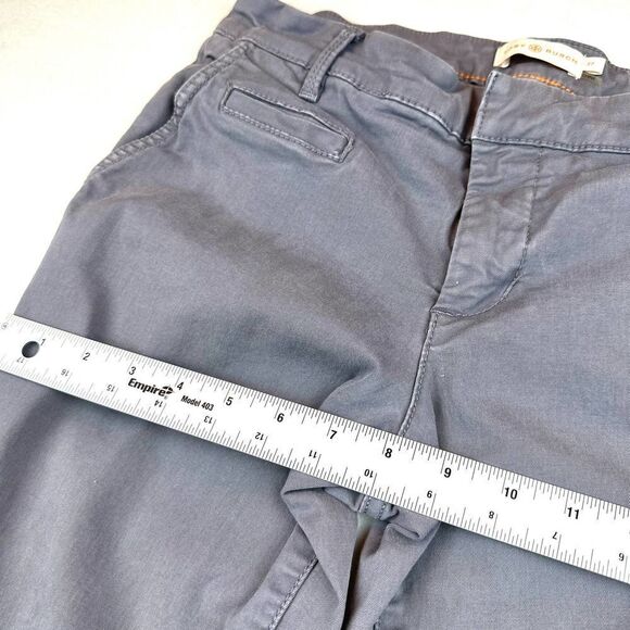Tory Burch Light Grey Cotton Chino Pants Women’s 28 - Picture 7 of 11